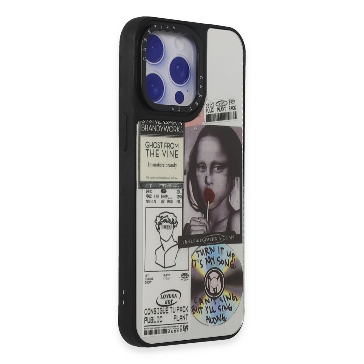 Newface Apple iPhone 15 Pro Max Kılıf Mirror Desenli Kapak - Mirror - 2 — görsel 10