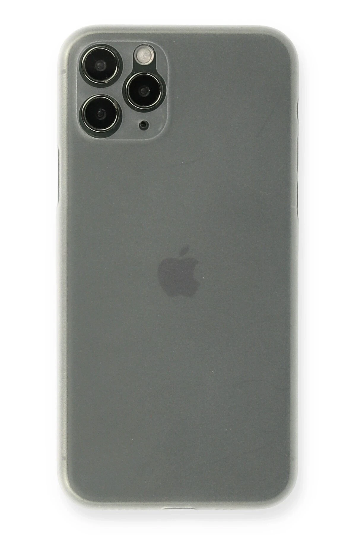 Newface iPhone 11 Pro Kılıf PP Ultra İnce Kapak - Beyaz
