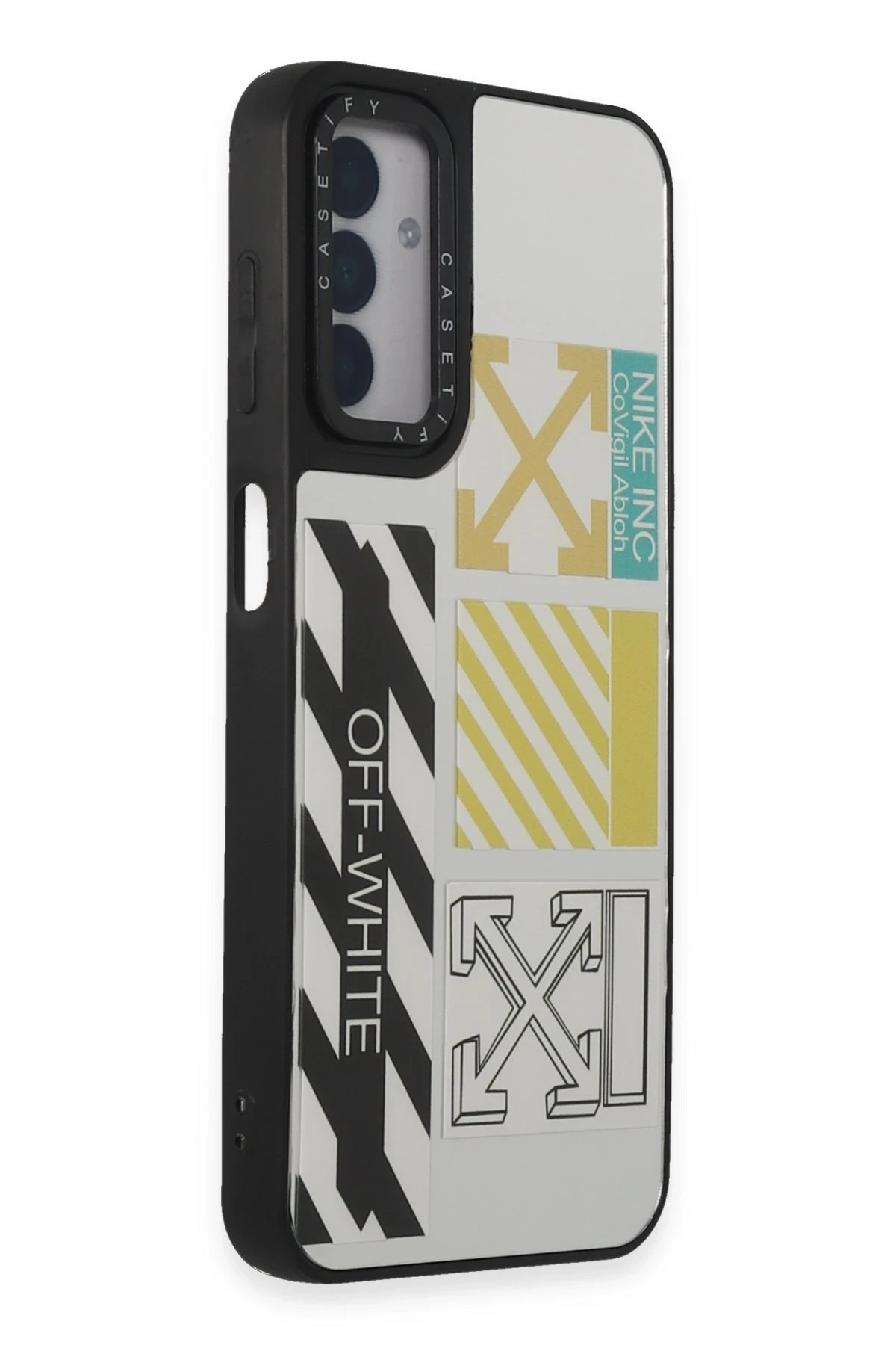 Newface Samsung Galaxy M14 5G Kılıf Mirror Desenli Kapak - Mirror - 6
