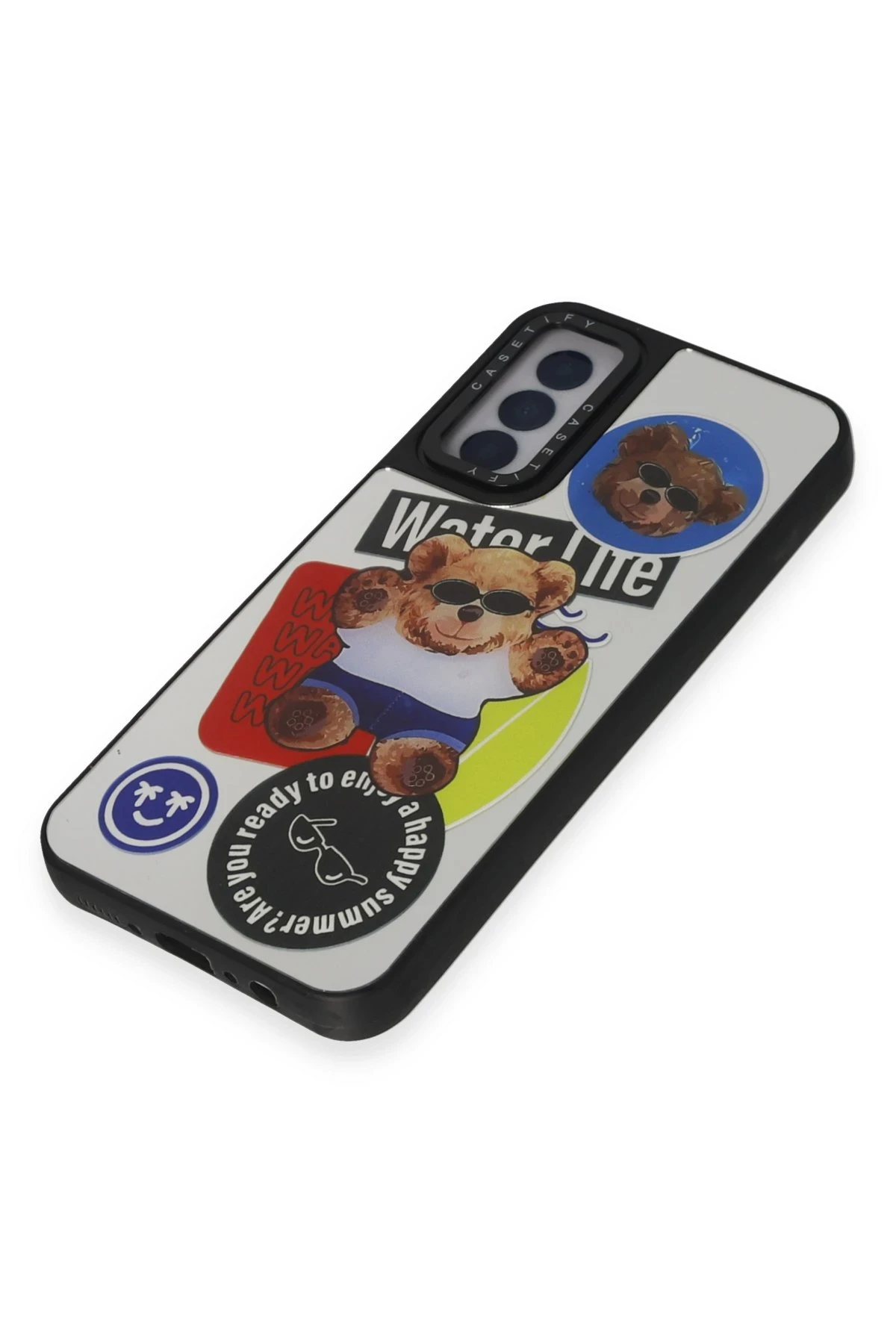 Newface Samsung Galaxy M14 5G Kılıf Mirror Desenli Kapak - Mirror - 14