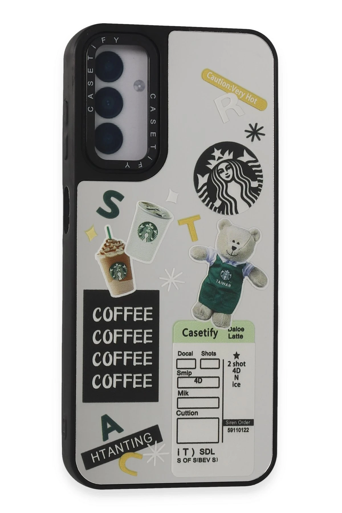 Newface Samsung Galaxy M14 5G Kılıf Mirror Desenli Kapak - Mirror - 17