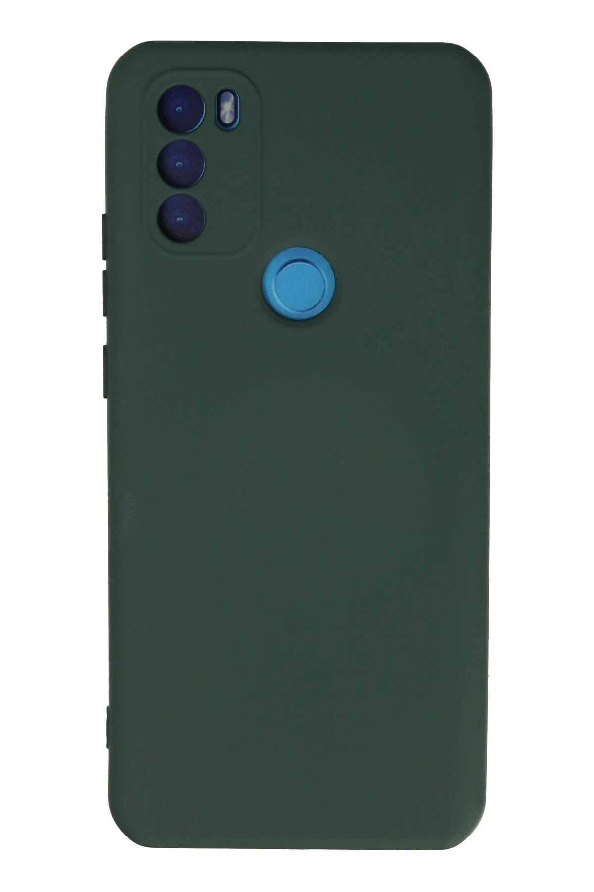 Newface General Mobile GM 21 Plus Kılıf Nano içi Kadife Silikon - Koyu Yeşil