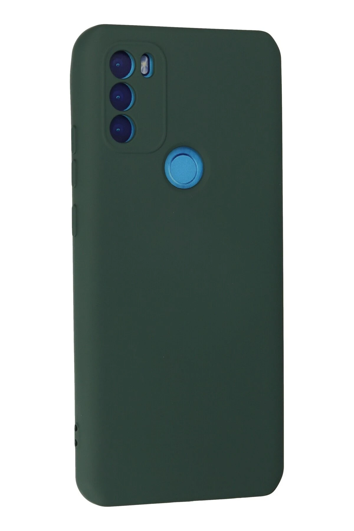 Newface General Mobile GM 21 Plus Kılıf Nano içi Kadife Silikon - Koyu Yeşil