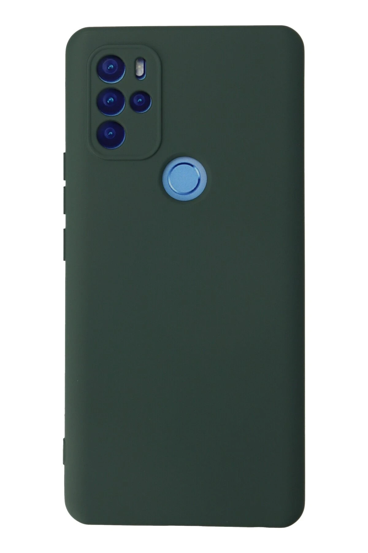 Newface General Mobile GM 21 Pro Kılıf Nano içi Kadife Silikon - Koyu Yeşil