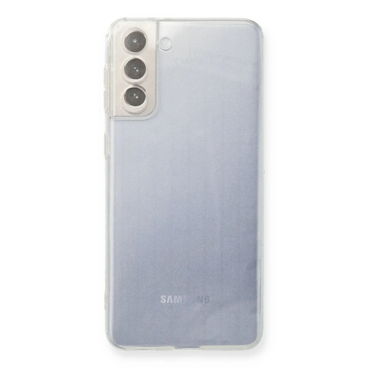 Newface Samsung Galaxy S21 FE Kılıf Lüx Şeffaf Silikon — görsel 4