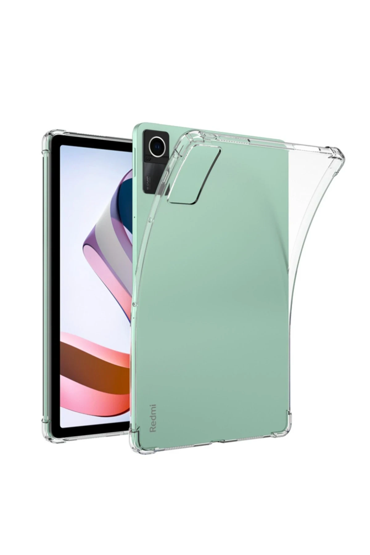Newface Xiaomi Redmi Pad Kılıf Anti Shock Tablet Silikon - Şeffaf