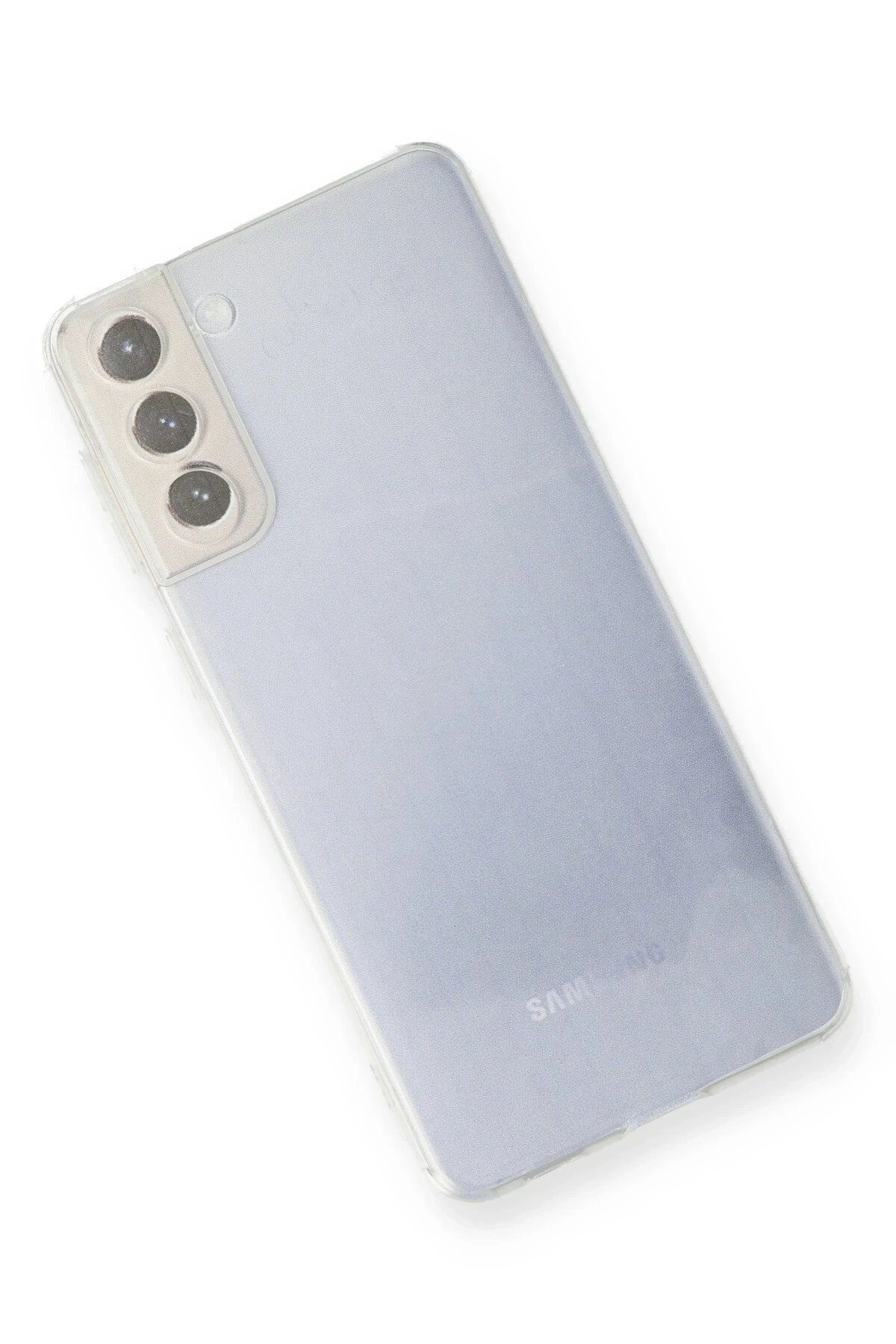 Newface Samsung Galaxy S21 FE Kılıf Lüx Şeffaf Silikon — görsel 2