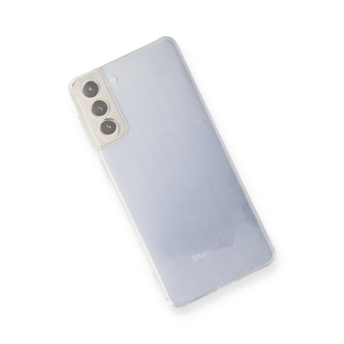 Newface Samsung Galaxy S21 FE Kılıf Lüx Şeffaf Silikon — görsel 8