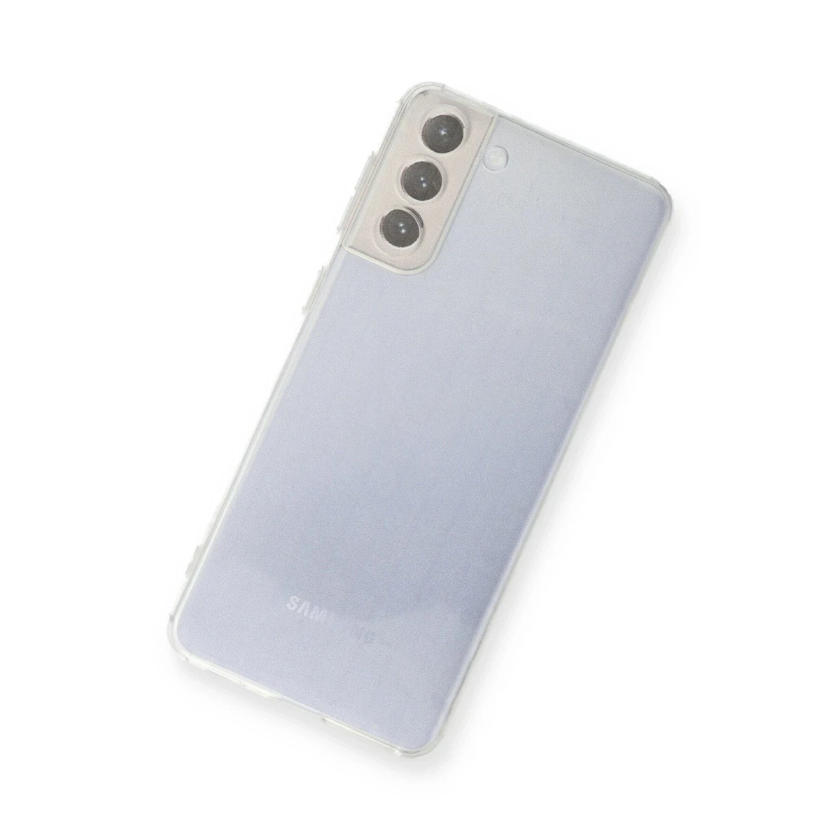 Newface Samsung Galaxy S21 FE Kılıf Lüx Şeffaf Silikon — görsel 6