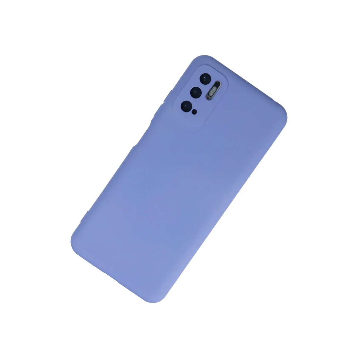 Xiaomi Redmi Note 10 5G Kılıf Nano içi Kadife Silikon - Lila