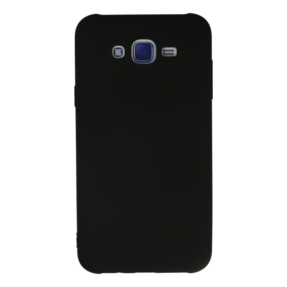 Newface Samsung Galaxy J7 Kılıf Nano içi Kadife Silikon - Siyah — görsel 7