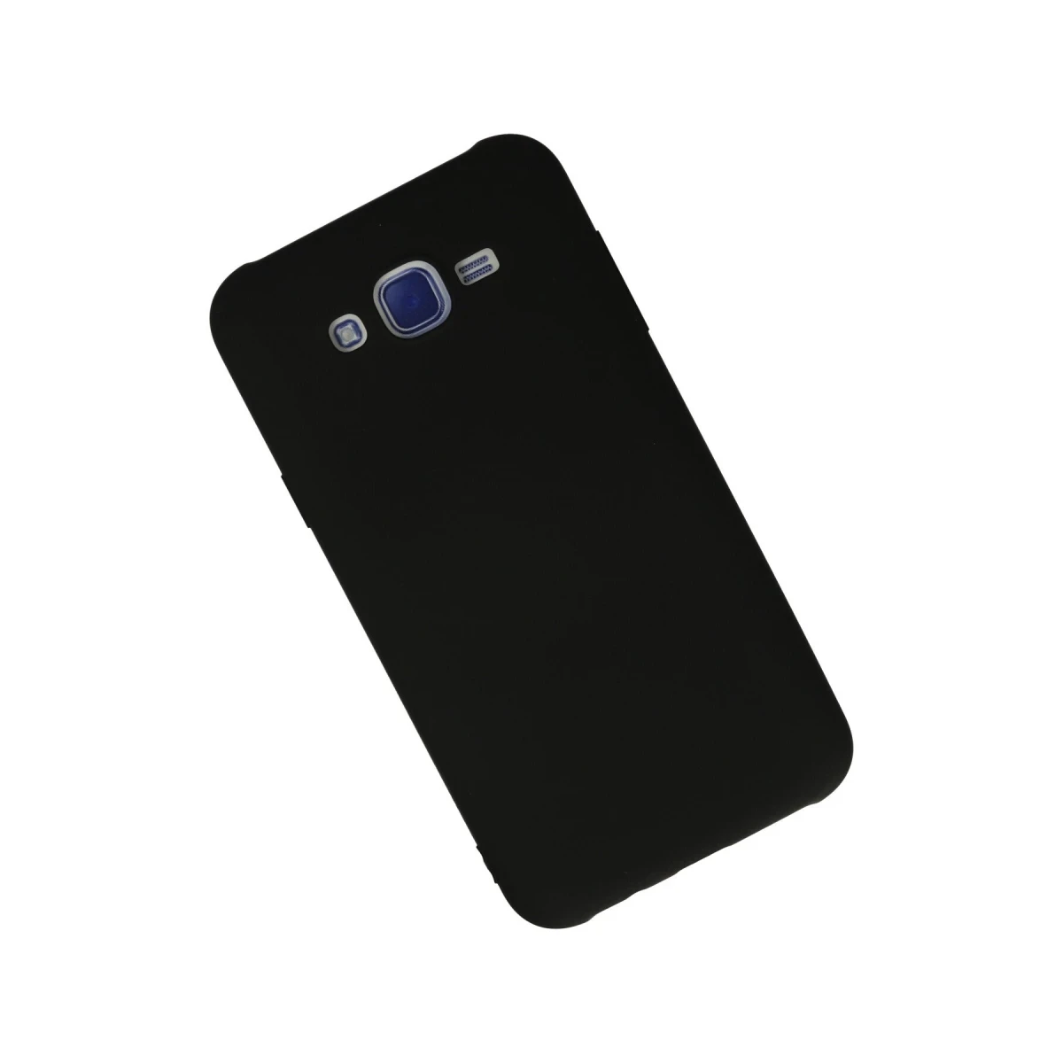 Newface Samsung Galaxy J7 Kılıf Nano içi Kadife Silikon - Siyah — görsel 5