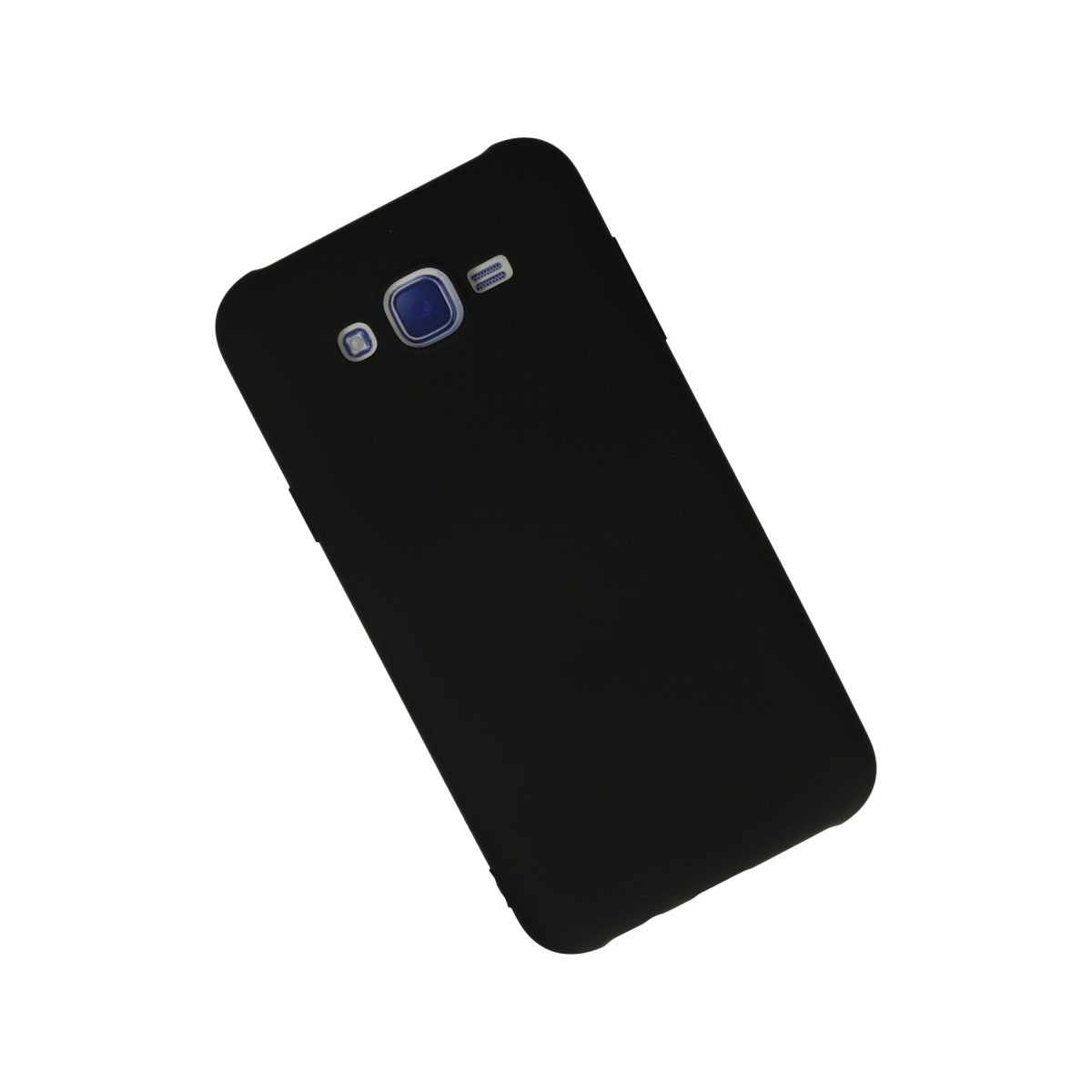 Newface Samsung Galaxy J7 Kılıf Nano içi Kadife Silikon - Siyah — görsel 8