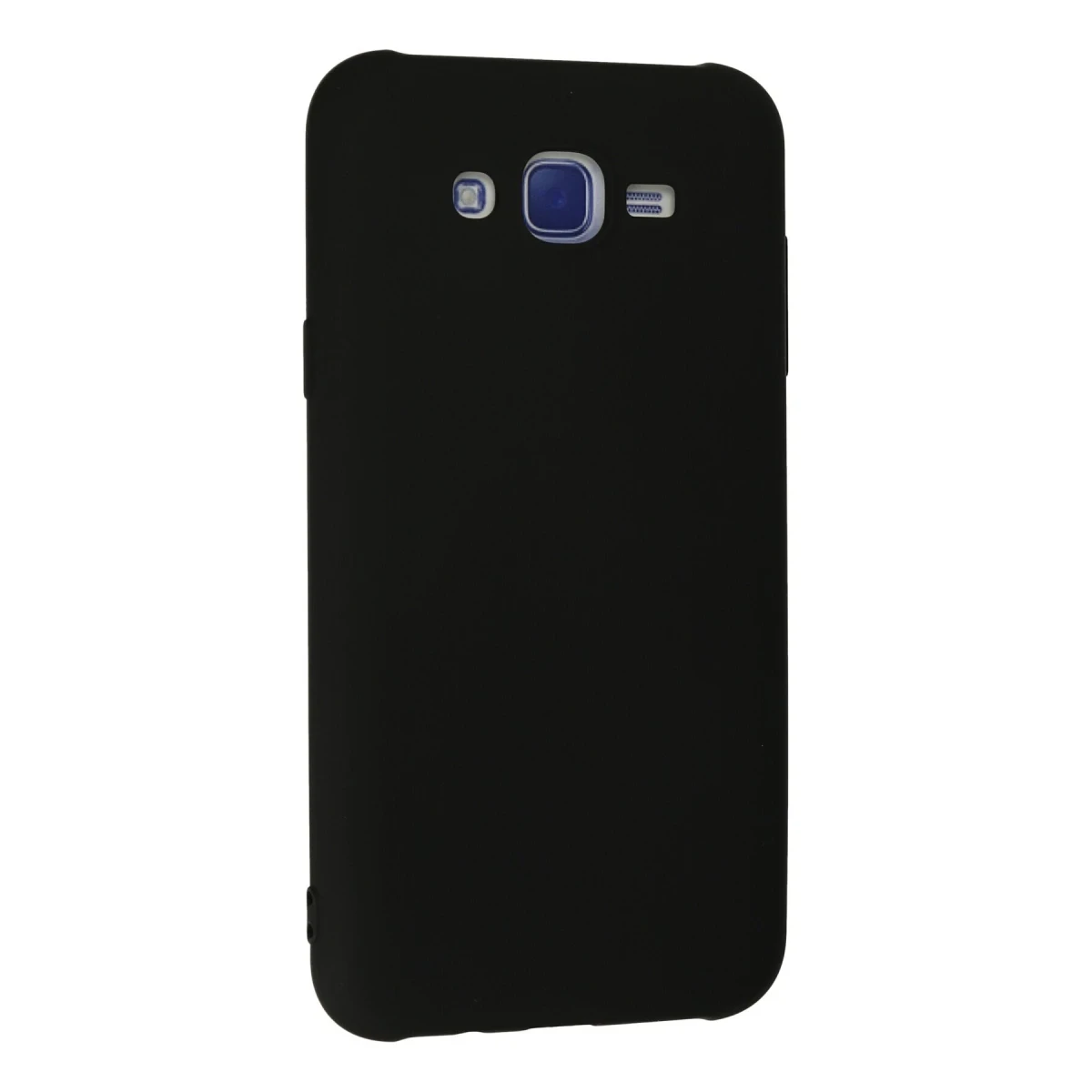 Newface Samsung Galaxy J7 Kılıf Nano içi Kadife Silikon - Siyah — görsel 6