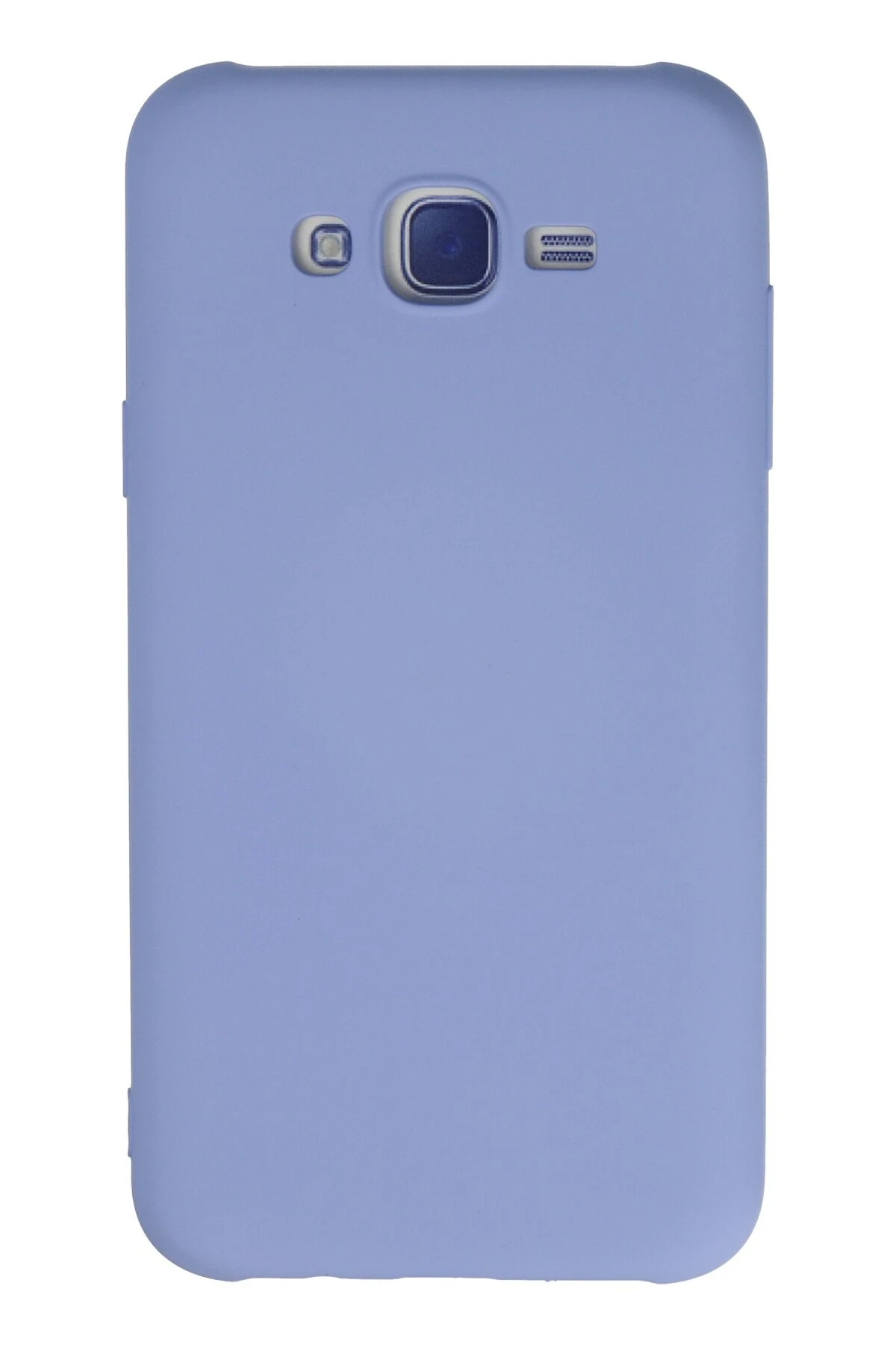Newface Samsung Galaxy J7 Kılıf Nano içi Kadife Silikon - Lila