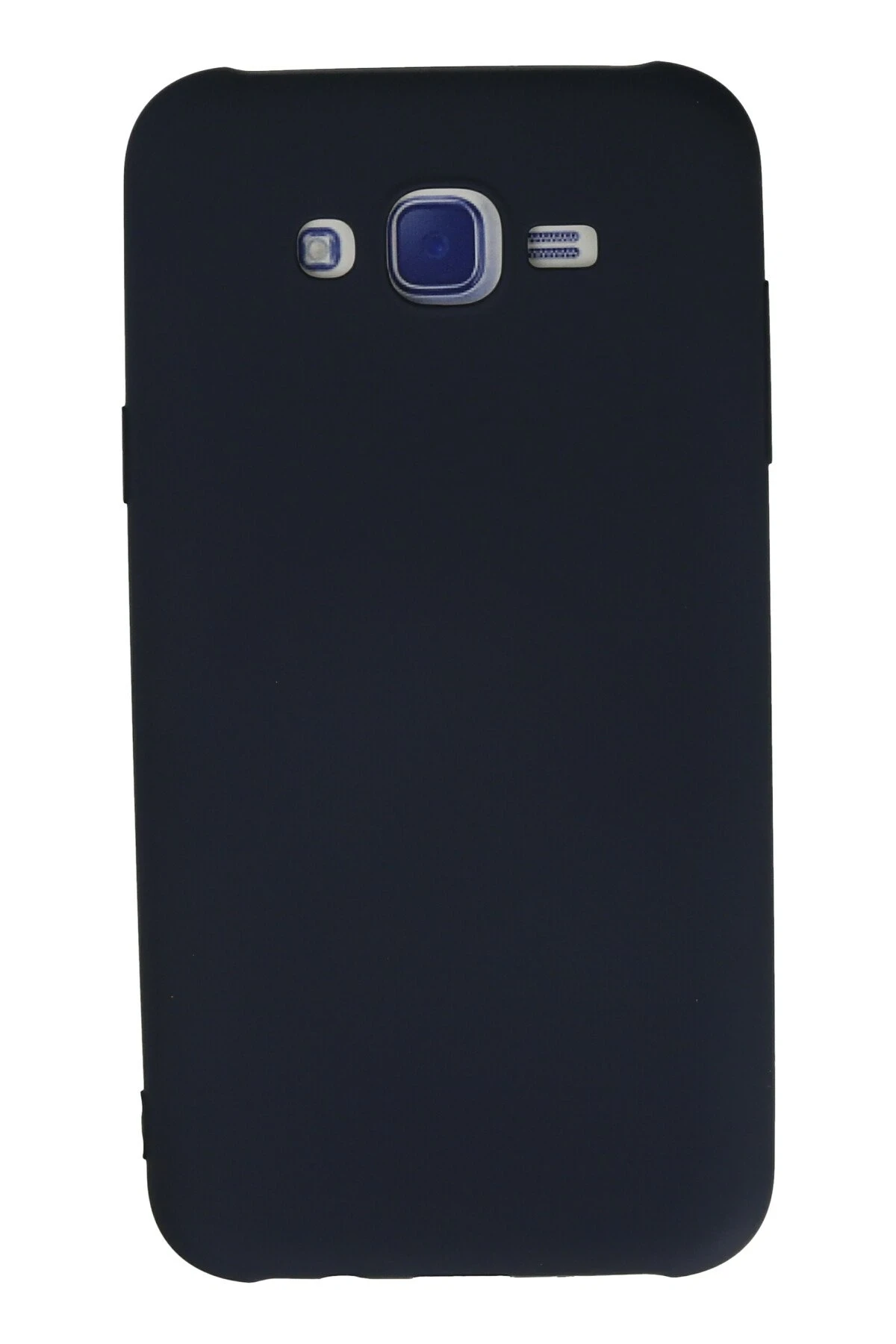 Newface Samsung Galaxy J7 Kılıf Nano içi Kadife Silikon - Lacivert