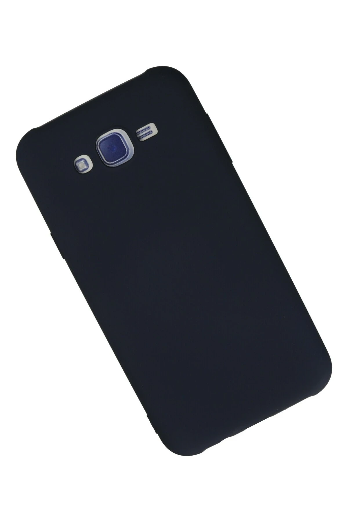 Newface Samsung Galaxy J7 Kılıf Nano içi Kadife Silikon - Lacivert