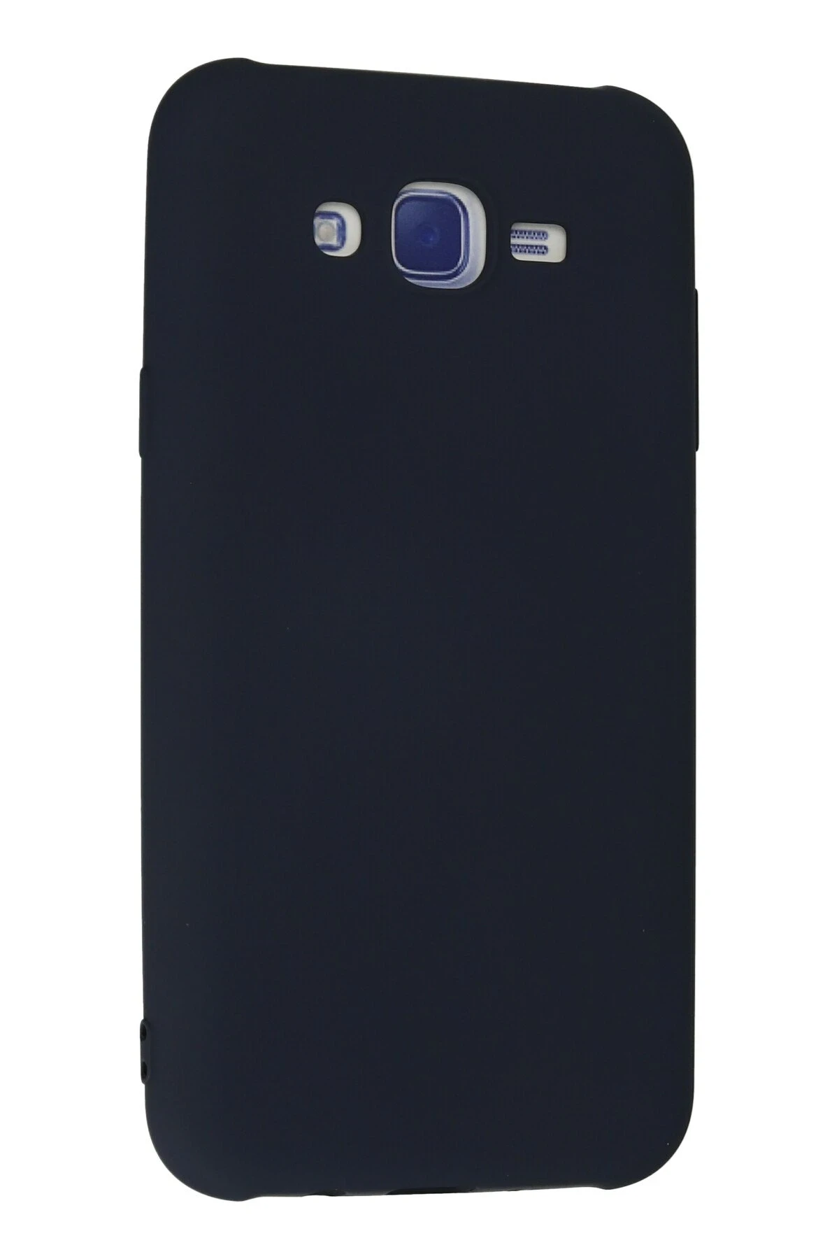 Newface Samsung Galaxy J7 Kılıf Nano içi Kadife Silikon - Lacivert