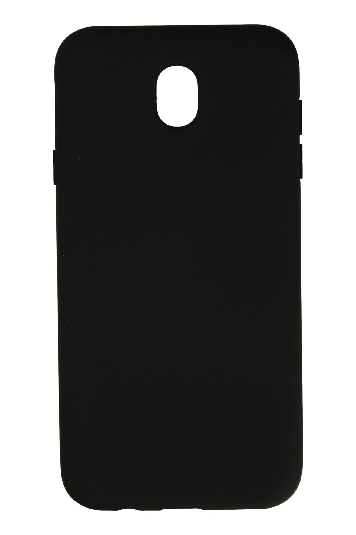 Newface Samsung Galaxy J7 Pro / J730 Kılıf Nano içi Kadife Silikon - Siyah