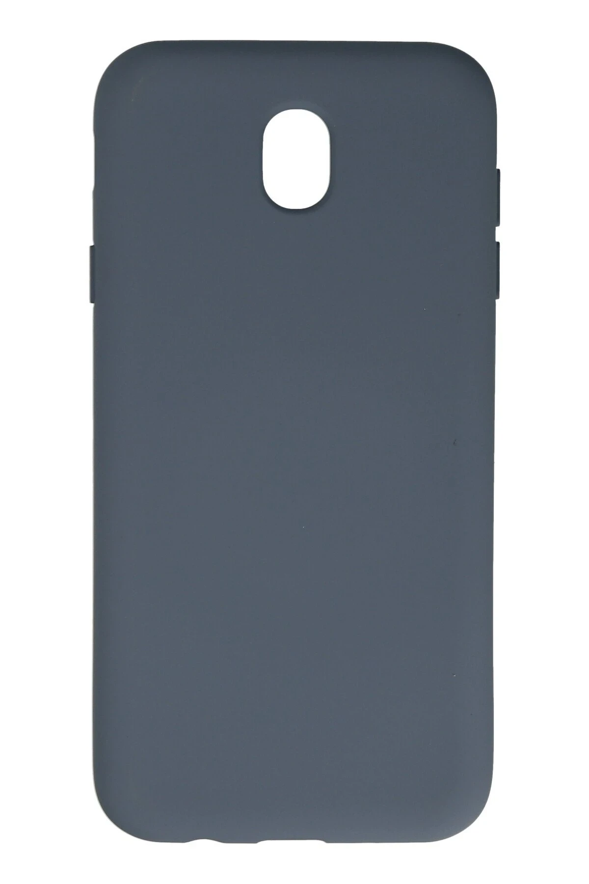 Newface Samsung Galaxy J7 Pro / J730 Kılıf Nano içi Kadife Silikon - Gri