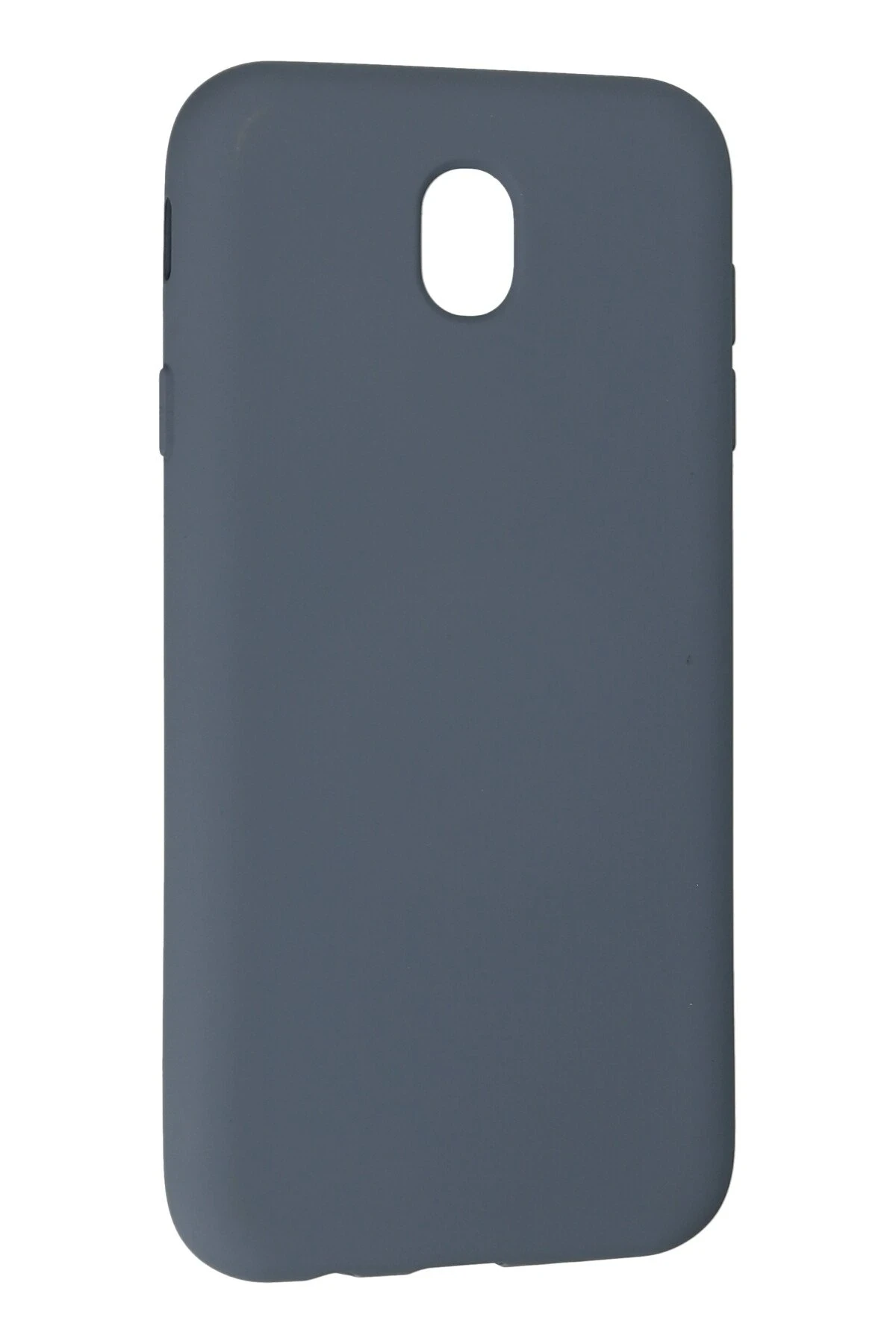 Newface Samsung Galaxy J7 Pro / J730 Kılıf Nano içi Kadife Silikon - Gri