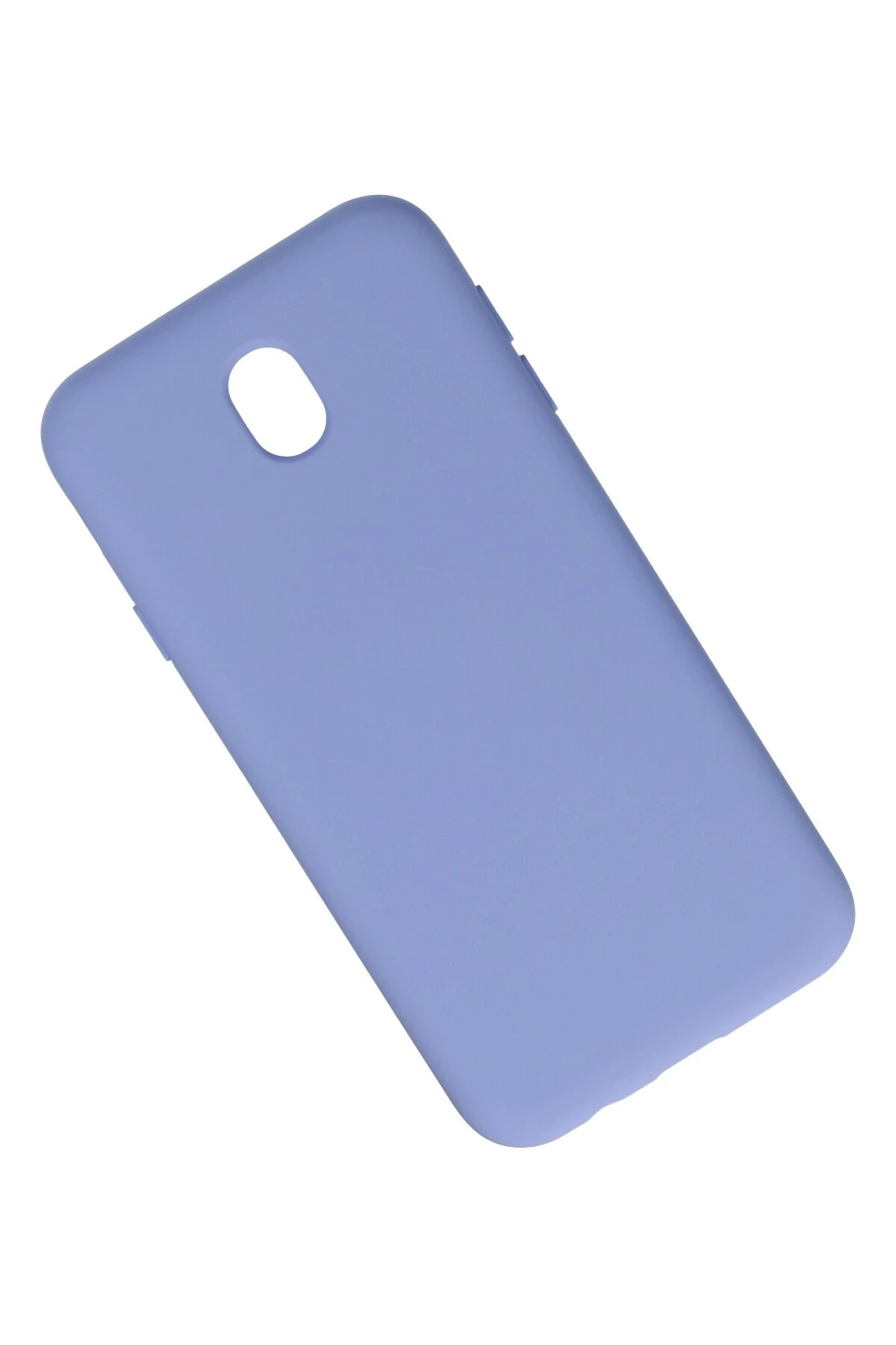 Newface Samsung Galaxy J7 Pro / J730 Kılıf Nano içi Kadife Silikon - Lila