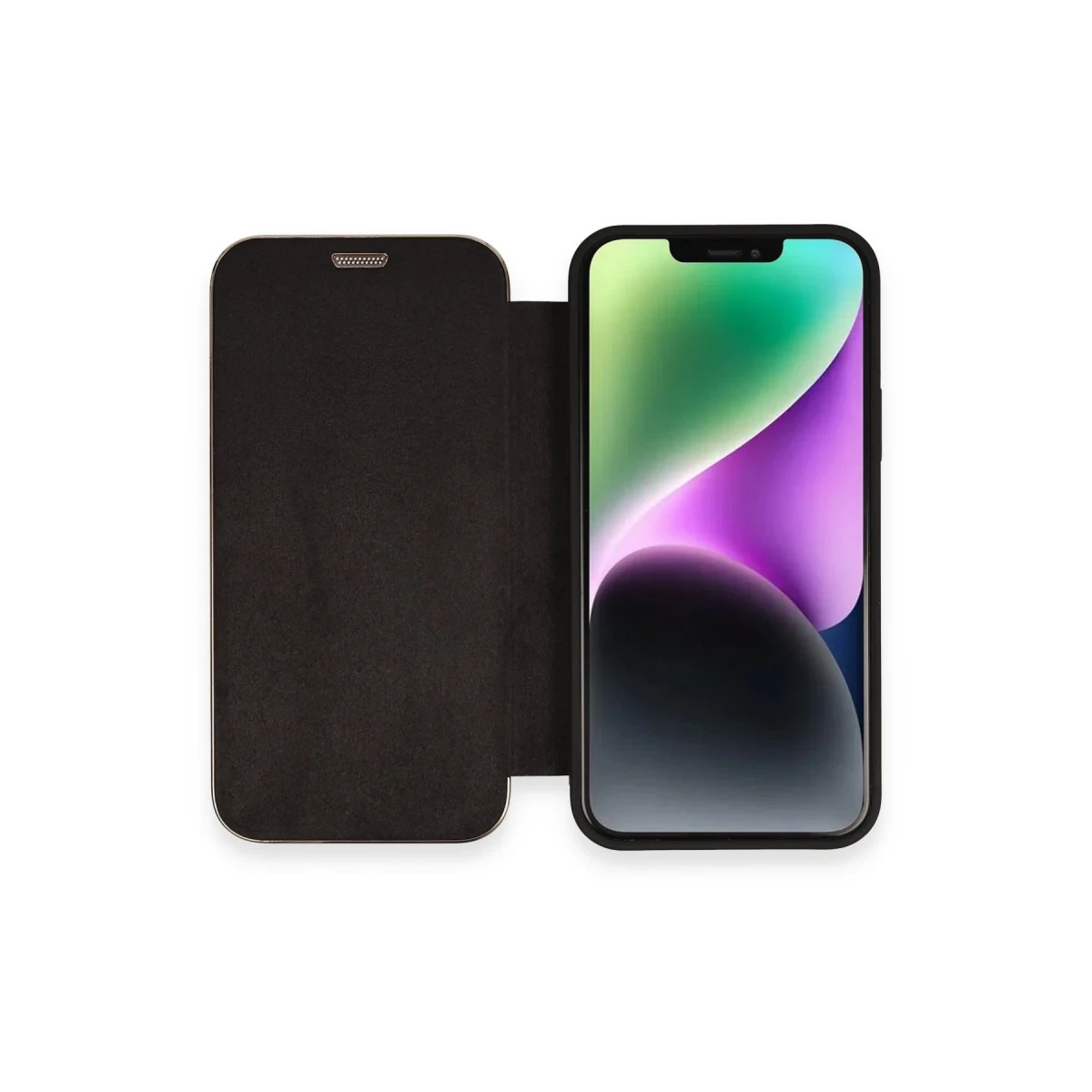 Newface Apple iPhone 11 Kılıf Dolpin Kapaklı - Siyah — görsel 5