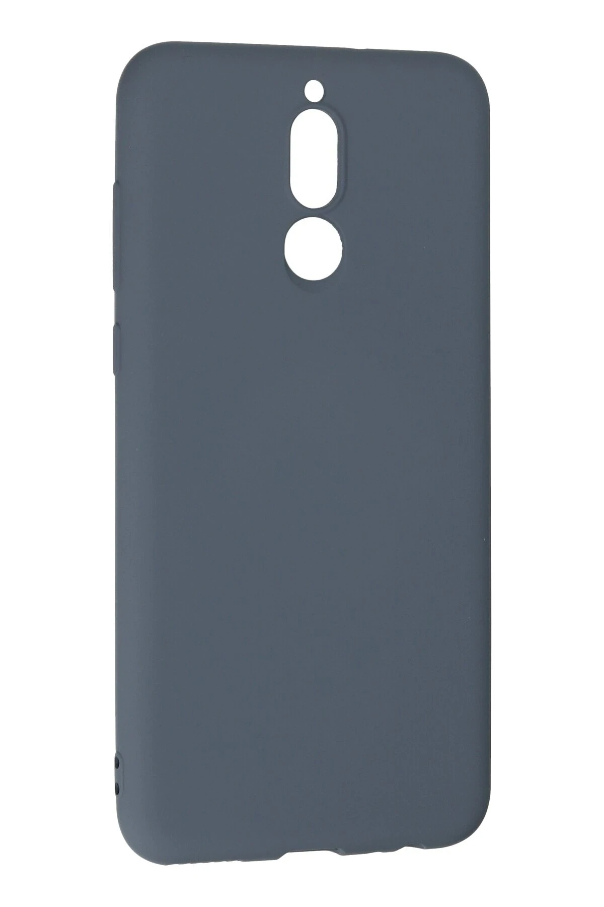 Newface Huawei Mate 10 Lite Kılıf Nano içi Kadife Silikon - Gri