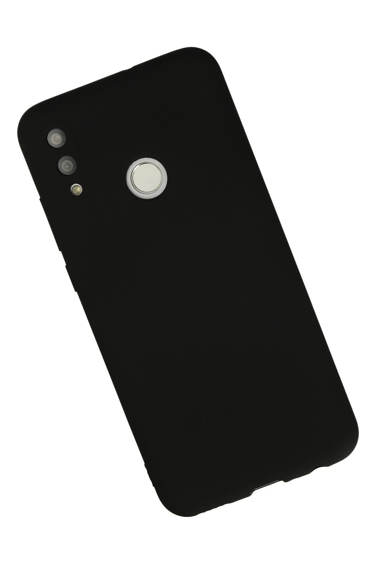 Newface Huawei P Smart 2019 Kılıf Nano içi Kadife Silikon - Siyah