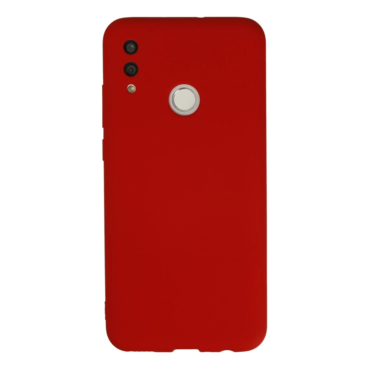 Newface Huawei P Smart 2019 Kılıf Nano içi Kadife Silikon - Kırmızı