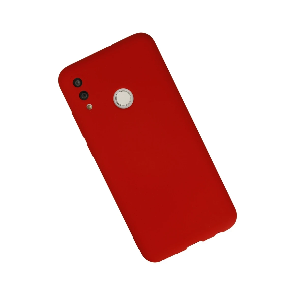 Newface Huawei P Smart 2019 Kılıf Nano içi Kadife Silikon - Kırmızı