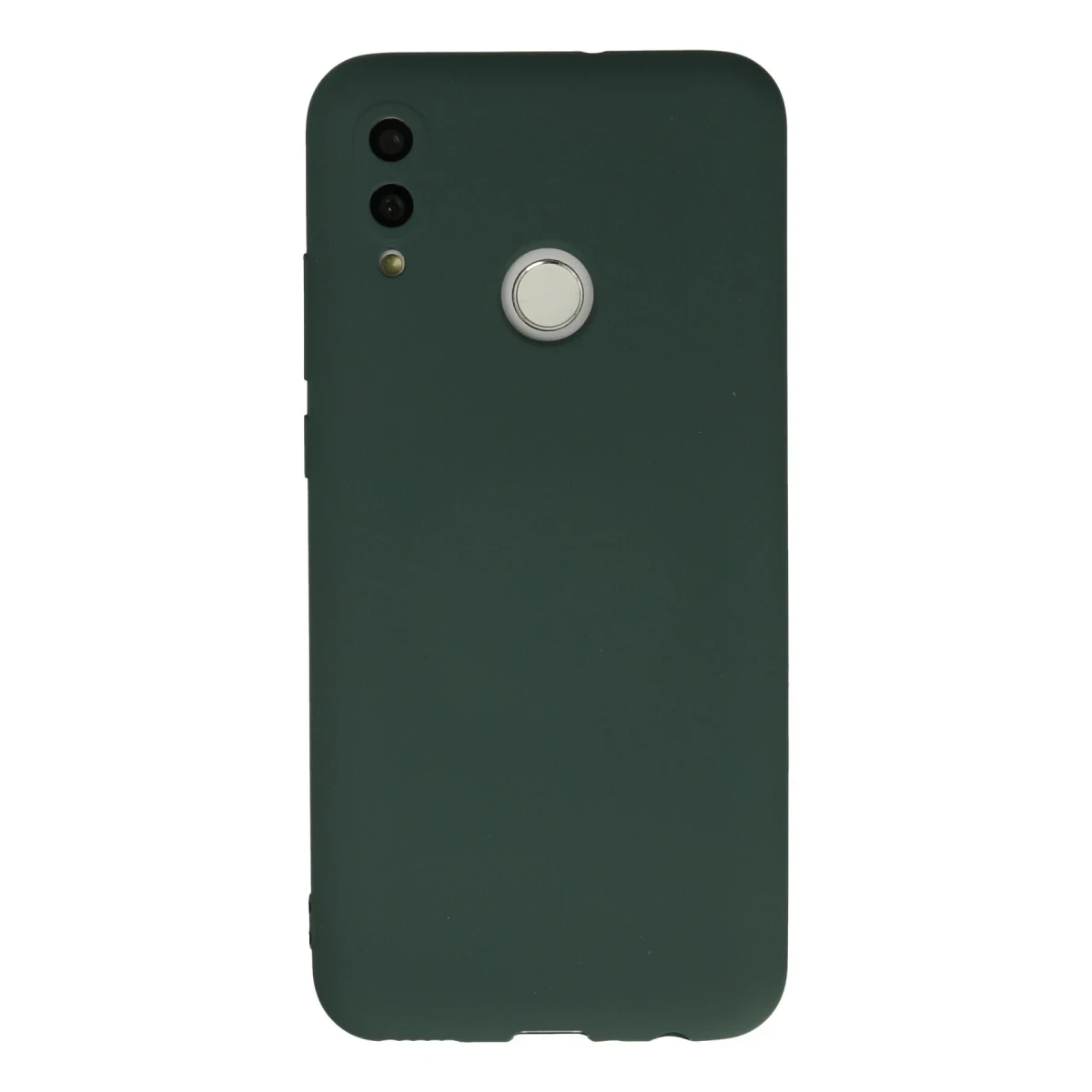 Huawei P Smart 2019 Kılıf Nano içi Kadife Silikon - Koyu Yeşil