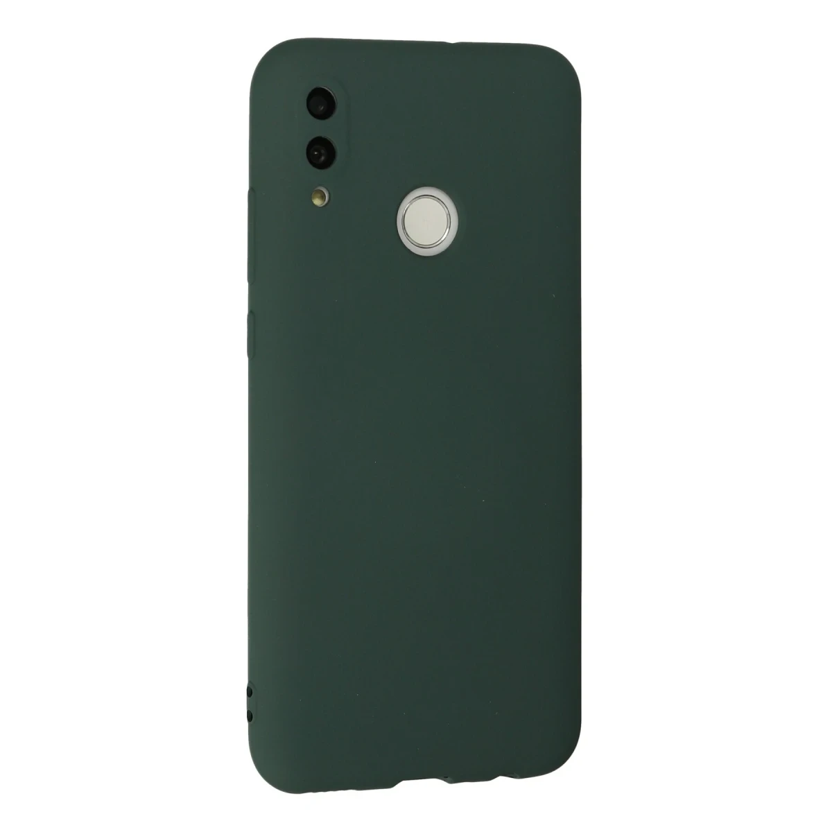 Huawei P Smart 2019 Kılıf Nano içi Kadife Silikon - Koyu Yeşil