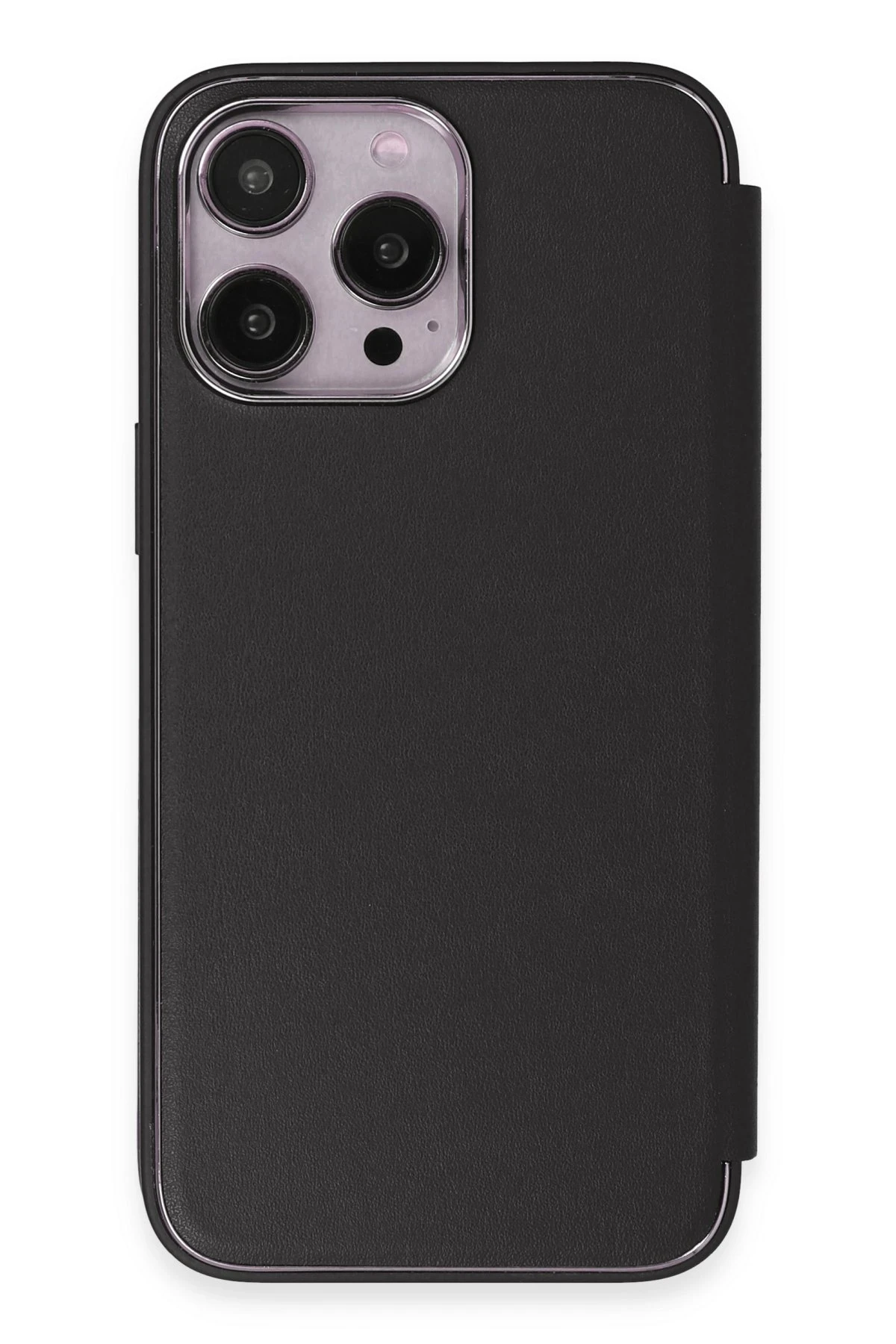 Newface Apple iPhone 13 Pro Kılıf Dolpin Kapaklı - Siyah — görsel 4