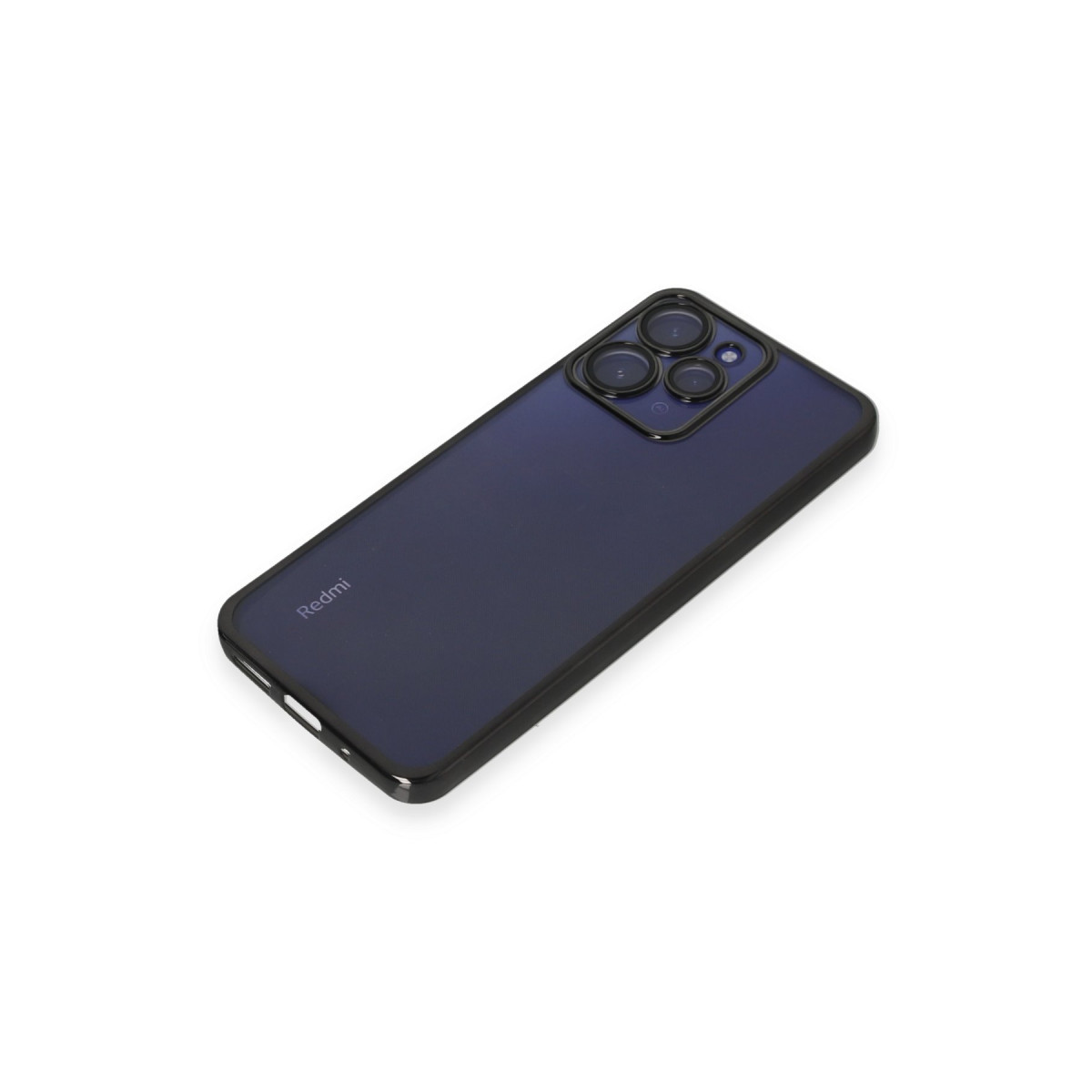 Newface Xiaomi Redmi 12 Kılıf Razer Lensli Silikon - Siyah — görsel 12