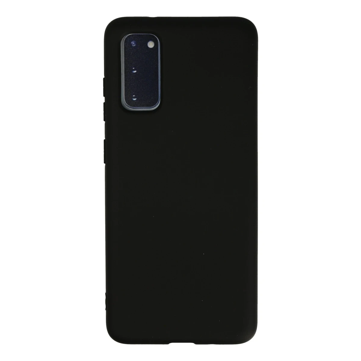 Newface Samsung Galaxy S20 Kılıf Nano içi Kadife Silikon - Siyah — görsel 4