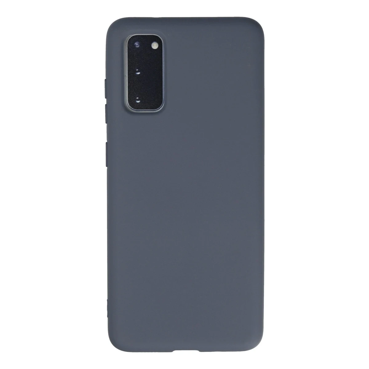 Newface Samsung Galaxy S20 Kılıf Nano içi Kadife Silikon - Gri