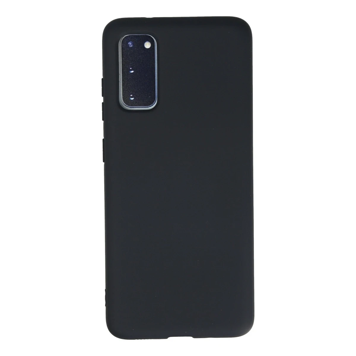 Samsung Galaxy S20 Kılıf Nano içi Kadife Silikon - Lacivert