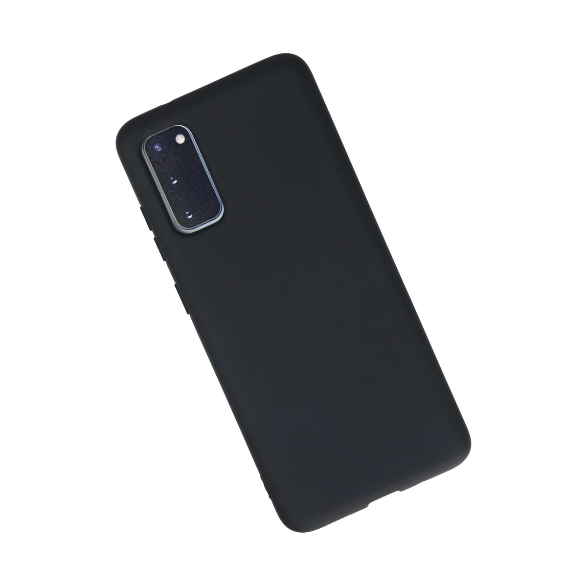 Samsung Galaxy S20 Kılıf Nano içi Kadife Silikon - Lacivert