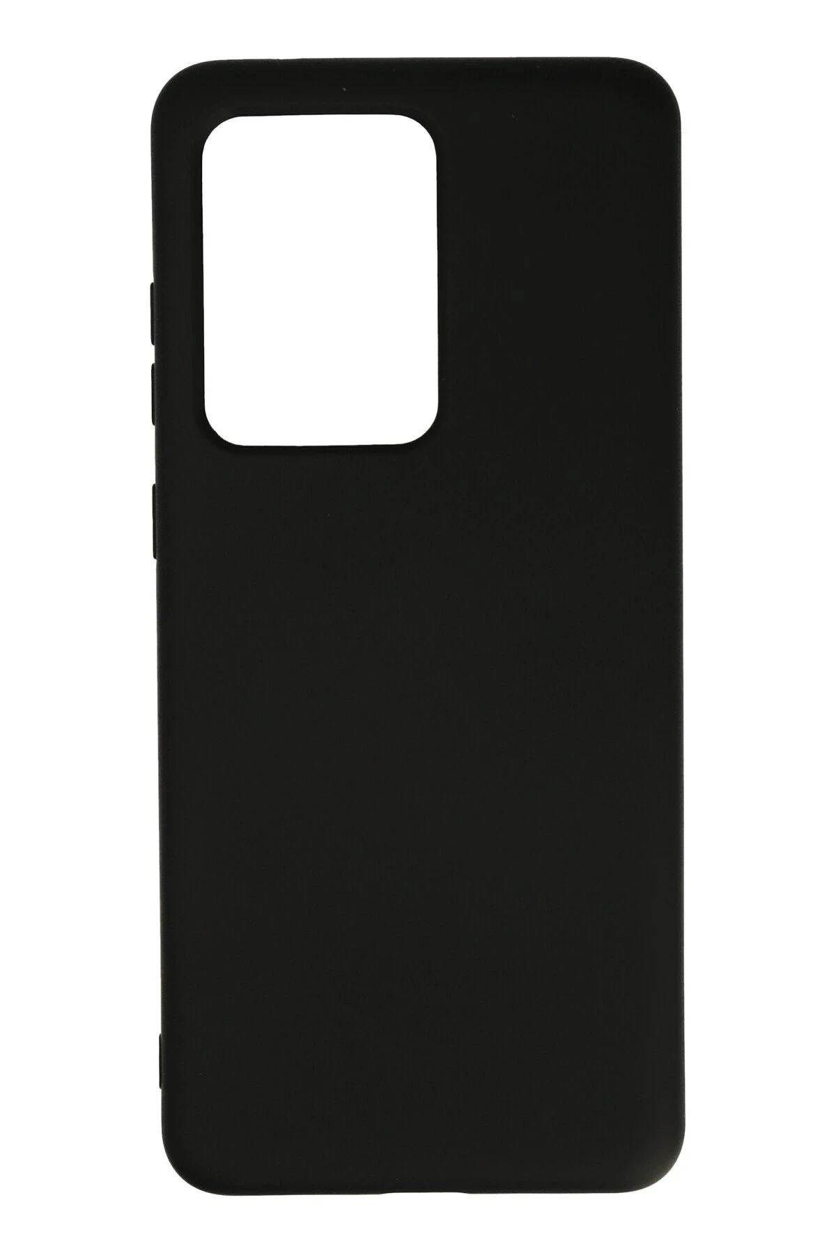 Newface Samsung Galaxy S20 Ultra Kılıf Nano içi Kadife Silikon - Siyah