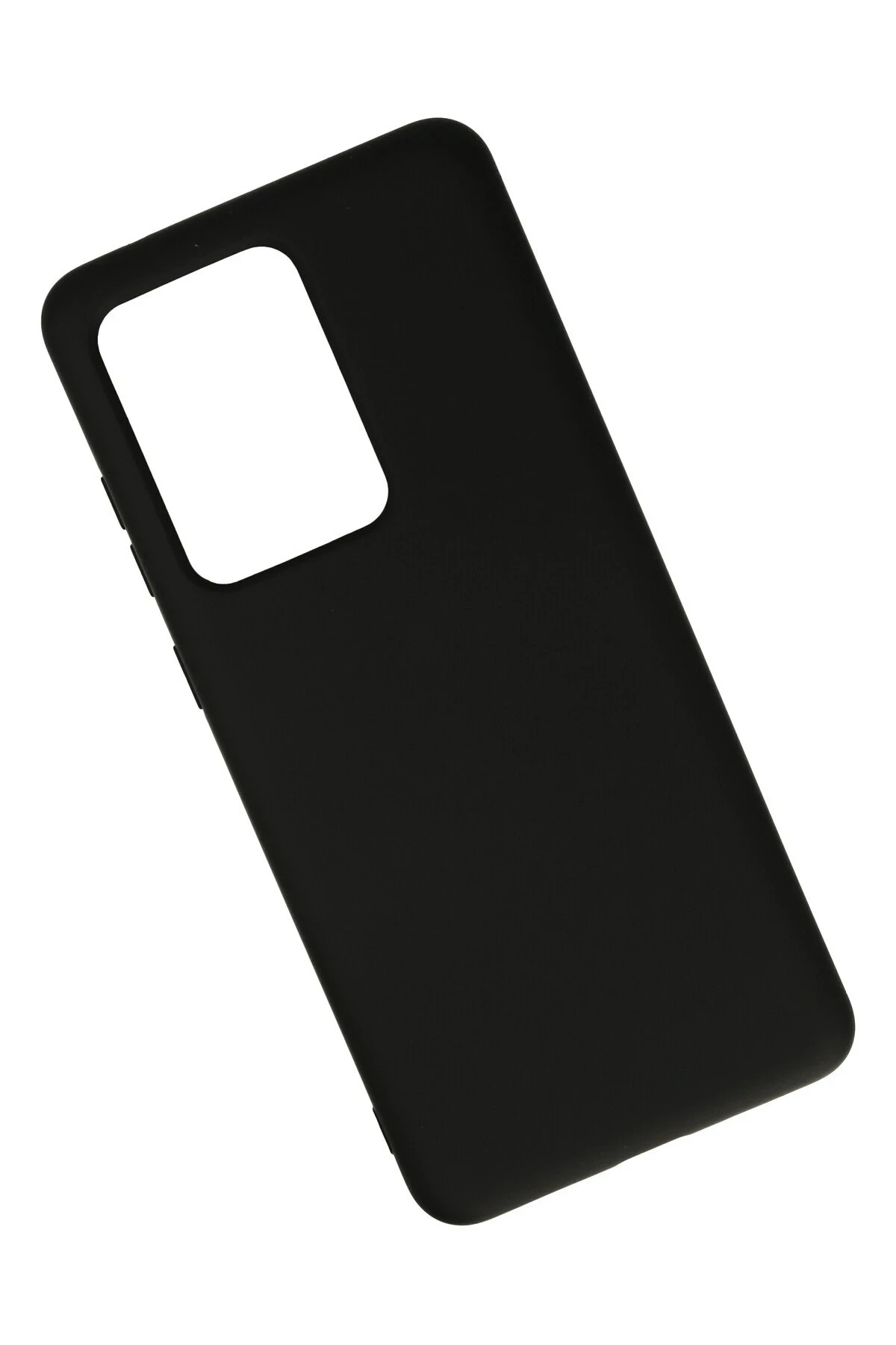 Newface Samsung Galaxy S20 Ultra Kılıf Nano içi Kadife Silikon - Siyah