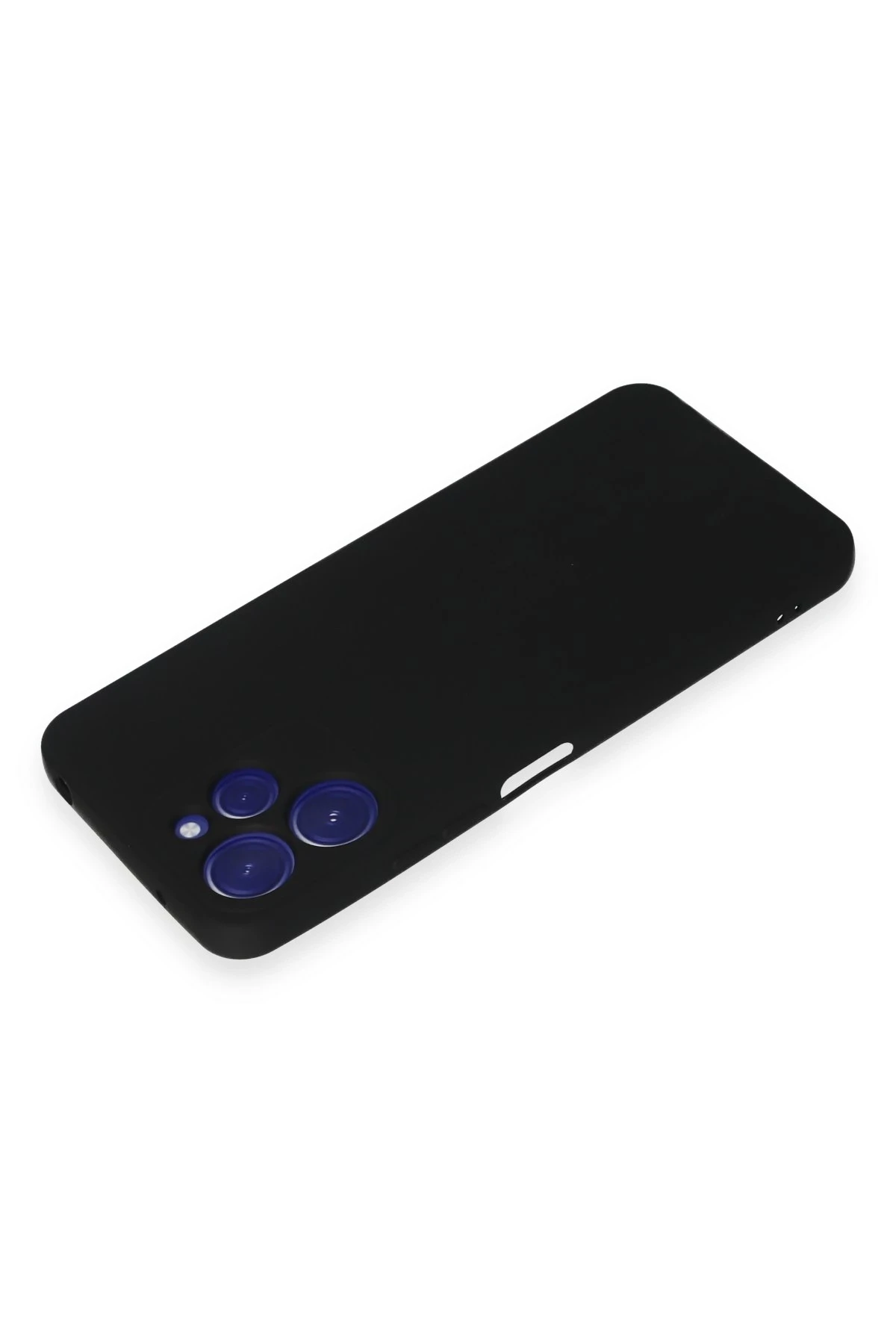 Newface Xiaomi Redmi 12 Kılıf Nano içi Kadife Silikon - Siyah