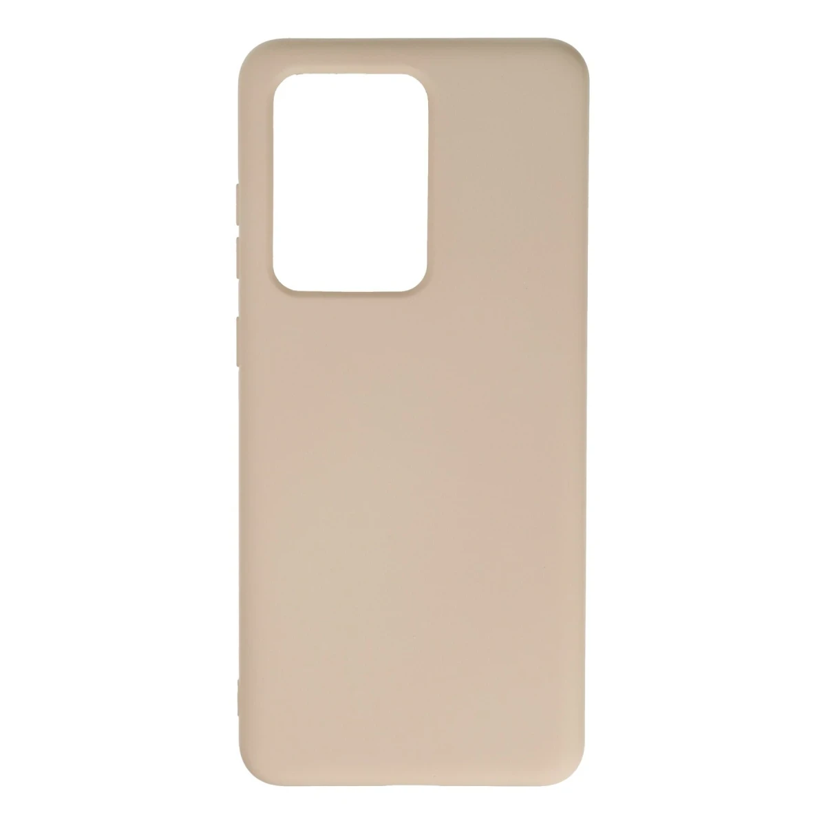 Newface Samsung Galaxy S20 Ultra Kılıf Nano içi Kadife Silikon - Pudra