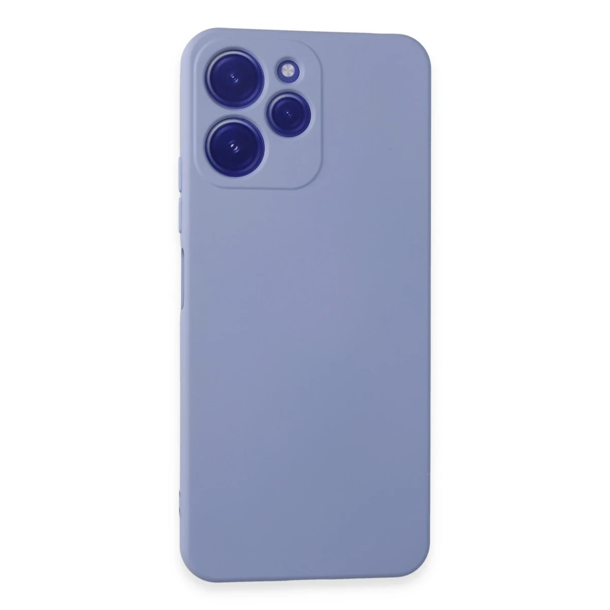 Newface Xiaomi Redmi 12 Kılıf Nano içi Kadife Silikon - Lila
