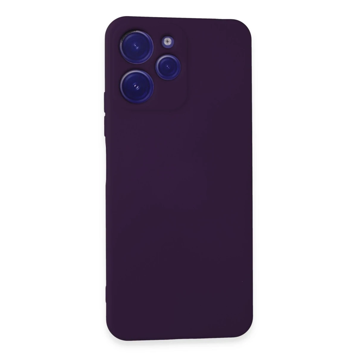 Newface Xiaomi Redmi 12 Kılıf Nano içi Kadife Silikon - Mor