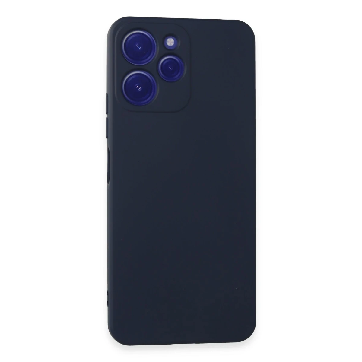 Newface Xiaomi Redmi 12 Kılıf Nano içi Kadife Silikon - Lacivert