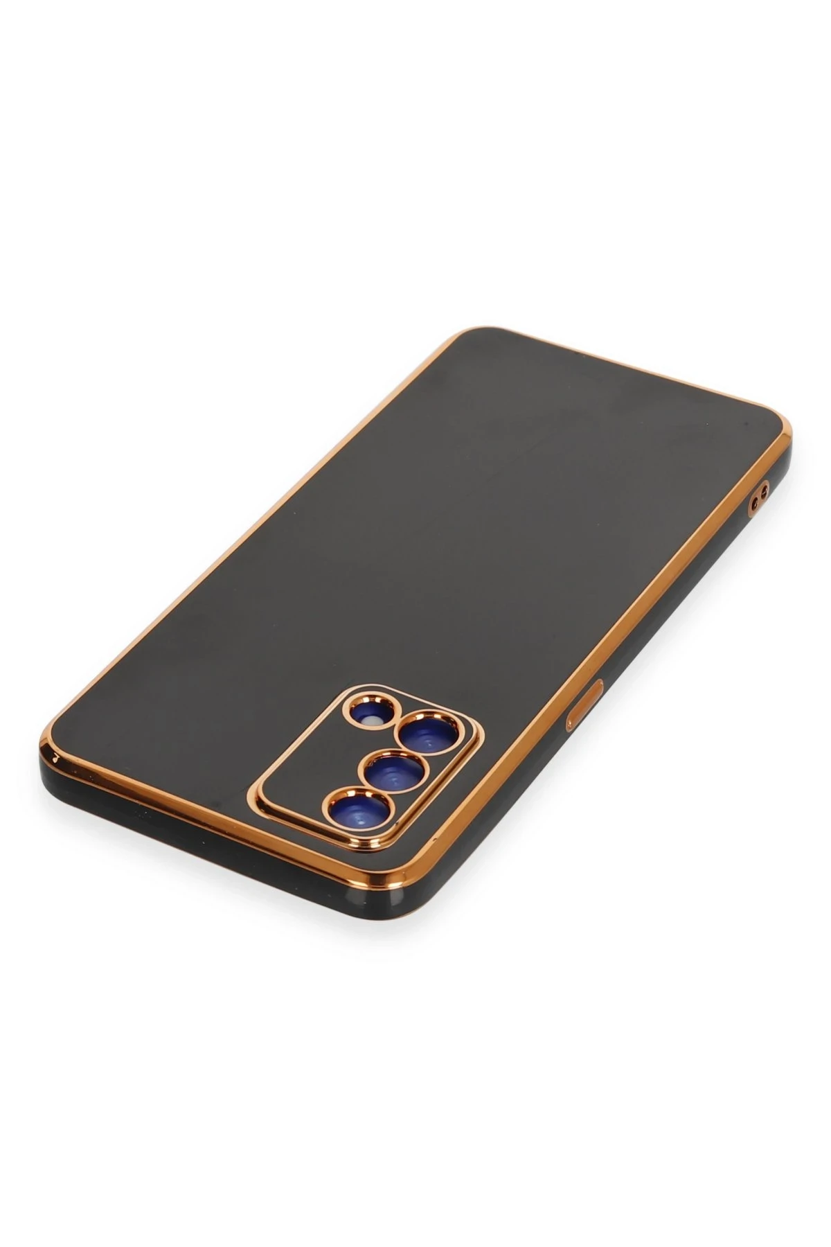 Newface Oppo A74 4G Kılıf Volet Silikon - Siyah — görsel 3