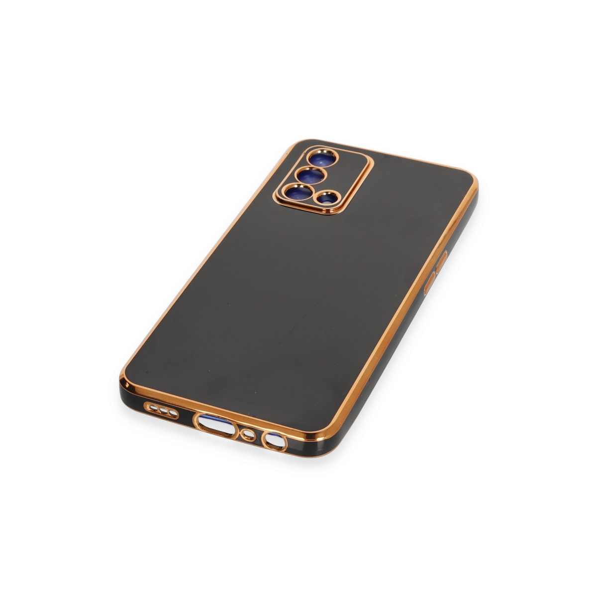 Newface Oppo A74 4G Kılıf Volet Silikon - Siyah — görsel 12