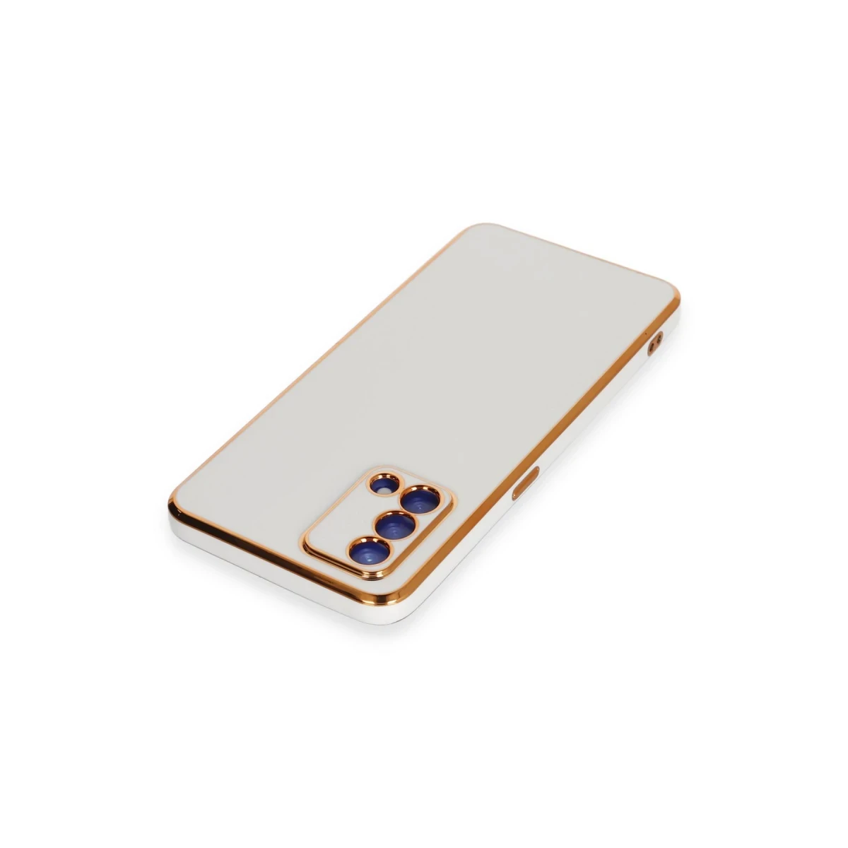 Newface Oppo A74 4G Kılıf Volet Silikon - Beyaz