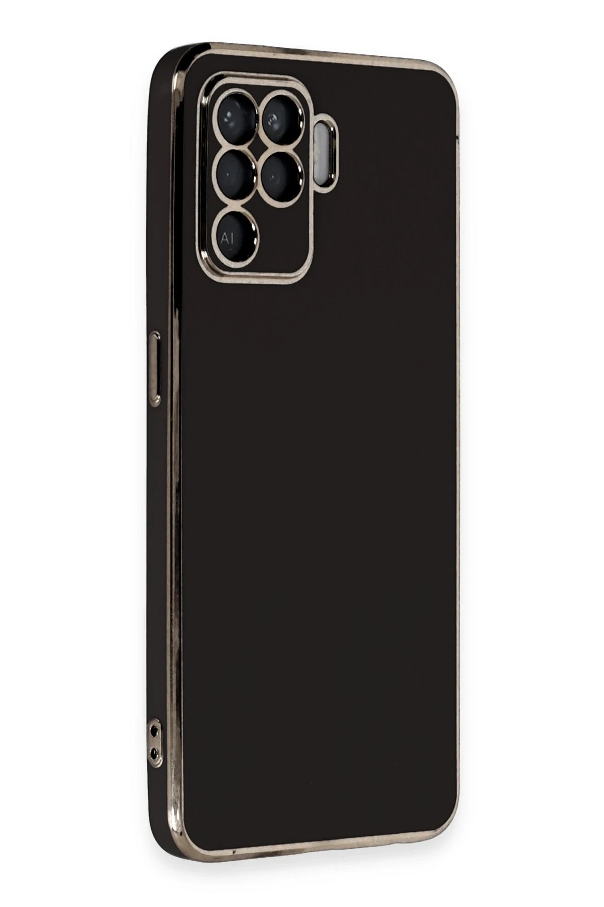Newface Oppo Reno 5 Lite Kılıf Volet Silikon - Siyah — görsel 2